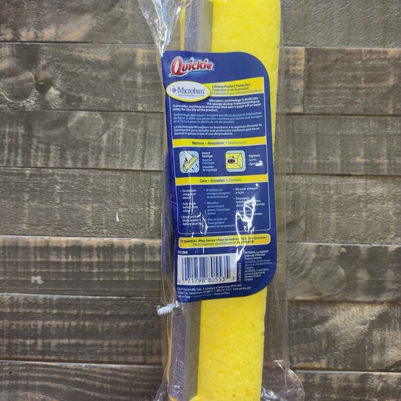 Quickie Jumbo Roller Mop Refill Type P Mop & Scrub Oversized NIP Mop 055/055B - Picture 2 of 5